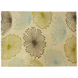 Sanderson Dandelion Rug, L280 x W200cm Duck Egg and olive